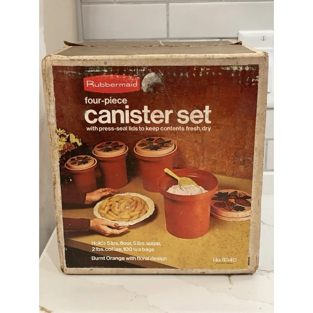 Rubbermaid vintage canister